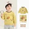 Ropa infantil Kaka Panda sudadera para niños sudadera para niñas conjunto de dibujos animados de otoño top de otoño para niños ropa de primavera y otoño para bebé