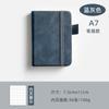 Cuaderno A7 Imitación Piel Pequeño Cuaderno Bloc de Notas Mini Portátil Color Macarrón Cuaderno de Notas para Reuniones