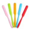 Raspador Largo para Hornear Transfronterizo Todo en Uno Raspador de Silicona de Doble Cara Cuchillo Mezclador de Crema de Mantequilla Raspador Espátula