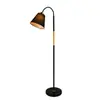 Lámpara de Mesa Vertical Simple Escandinava para Hogar Dormitorio LED Inteligente Control Remoto Lámpara de Pie Iluminación de Tela Cálida