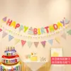 Decoración de Escena de Pancarta de Cumpleaños Infantil para Niños y Niñas, Pancarta de Cumpleaños de Un Año, Atrezo de Ambiente para Pared de Fondo, Universal