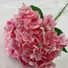 Flores Florecientes en Tonos Rojo Rosa, Flores Artificiales de Seda, Ramilletes de Mano, Decoraciones para Escenas de Boda, Arreglos Florales
