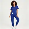 Traje de quirófano para doctor de comercio exterior, transpirable y no sofocante, conjunto de dos piezas para personal médico de hospital y clínica desde la fábrica de origen