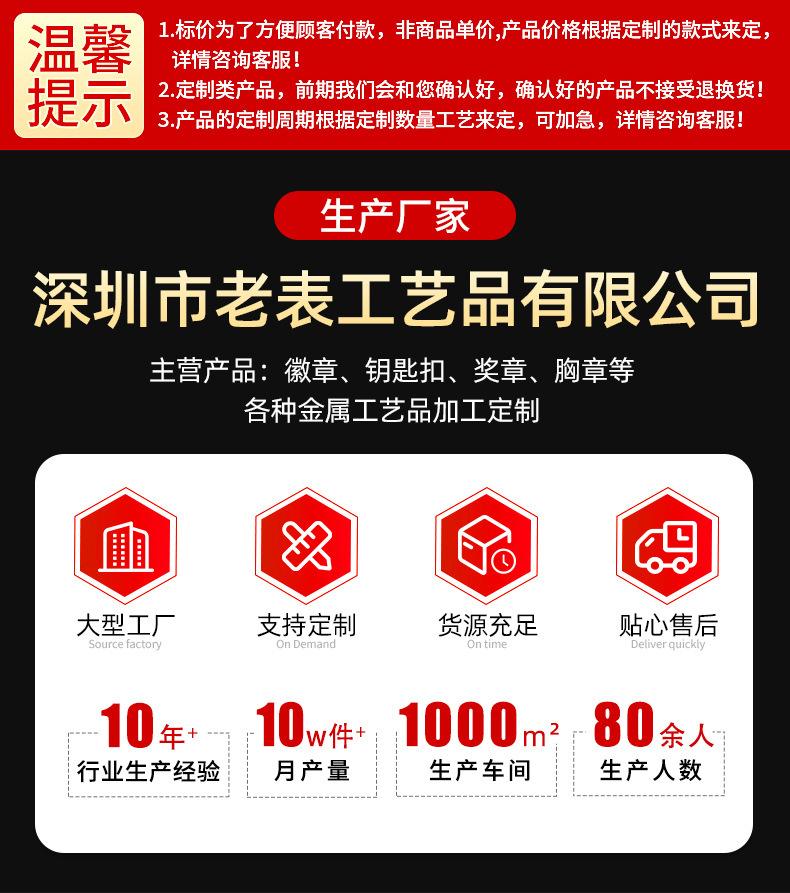 金属徽章