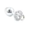 Tapón Anal de Metal con Anillo de Tracción Tachonado de Diamantes, Bolas de Expansión Anal para Entrenamiento SM, Se Puede Usar Afuera, Dispositivo de Masturbación al por Mayor