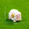 Terrario de musgo, granja temática en miniatura creativa, adorables ovejitas, decoraciones de paisajismo DIY, adornos de escritorio en miniatura