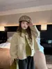 Ropa Infantil Fruta Winnie 2026 Invierno Nueva Ropa Infantil Niñas Cuello Redondo Abrigo de Lana de Cordero Estilo Invierno Abrigo de Piel