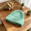 Chapéu com Capuz Antifrio Chapéu de Lã Juvenil Chapéu Masculino Transfronteiriço Outono e Inverno Estilo Coreano Masculino Chapéu de Tricô Quente Outdoor Mais Veludo