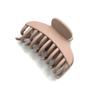 Pinza para el pelo de estilo coreano simple y moderna, esmerilada, de doble capa, para sujetar la parte trasera de la cabeza, recogido alto, coleta alta, clip para el pelo de temperamento, accesorios para el cabello