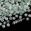 5.5*6mm Acrílico Degradado Espolvoreado Dorado Traer Orquídea Cuerda de Cabello Antigua Accesorios Material para Joyería Hecha a Mano DIY