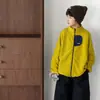 Ropa para Niños Tongku 2026 Invierno Nuevo Estilo Coreano Chaleco Cálido para Niños Top Grueso Casual Infantil Conjunto de Dos Piezas Moderno
