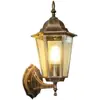 Luminária de parede externa para corredor, varanda, entrada de vila vintage, escada à prova d'água, corredor, parede externa, luminária de parede para pátio, estilo europeu