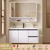 2026 Nuevo Lavabo Espesor Color Crema de Aluminio Espacial con Lavabo Cerámico Integrado para Gabinete de Baño e Inodoro