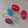 Sacapuntas de Doble Agujero Sacapuntas Ovalado Grande Cubierto Sacapuntas Simple y Práctico Sacapuntas para Niños Sacapuntas Regalo