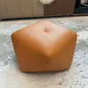 Taburete de Madera Maciza, Taburete Bajo, Mesa de Centro Octagonal, Reposapiés para Sala de Estar, Sofá, Taburete para Sentarse en Dormitorio, Vestidor, Cambio de Zapatos, Sencillo