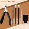 Tijeras para Uñas Alemanas, Cortauñas Especial para Ranura de Uña, Boca Oblicua, Punta Extendida, Herramienta de Pedicura para Uñas Encarnadas, Cortauñas de Pico de Águila