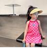 Vestido de tirantes para niña vestido de verano para niños vestido para bebés estilo coreano vestido de playa vestido casual entrega transfronteriza