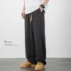 Pantalones vaqueros de lyocell y tencel para hombre, rectos, sueltos, de pierna ancha, lavados, de color claro, largos, de talla grande, para primavera/verano.