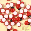 Accesorios DIY calientes transfronterizos abeja de dibujos animados mariquita pegamento de crema parche para funda de teléfono decoraciones de pegatina para refrigerador