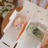 Caixa de Bolo Portátil Caixa de Embalagem Mu Si 2 Polegadas 3 Polegadas Pequeno Bolo Fatias Embalagem para Sobremesa West Point