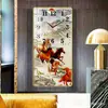 Reloj reloj de pared sala de estar 2023 comedor reloj elegante lujo ligero simple moderno moda nuevo reloj de pared