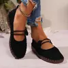 Nuevos Zapatos Casuales de Verano Ligeros con Suela Suave, Punta Redonda, Estilo Retro Británico, Tallas Grandes, Primavera Otoño 2026, Comercio Exterior Transfronterizo de Amazon