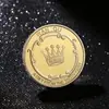 Spot atacado moeda da fada do dente infantil troca de dente moeda comemorativa moeda de dente de leite comércio exterior fada do dente moeda de ouro e prata medalha comemorativa
