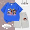 Zoochosis Doença Mental Animal Roupas Infantis Conjunto de Manga Curta Camiseta de Menino Bonito 2024 Novo Verão