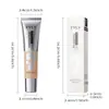 Comercio Exterior Transfronterizo Tvlv Base de Maquillaje Líquida Mate de Larga Duración, Impermeable y a Prueba de Sudor, Hidratación de Larga Duración, Ligero, Corrector Impermeable y a Prueba de Sudor