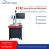 Máquina de marcação a laser de mesa CO2 direto da fábrica impressora a laser de tecido de couro não metálico