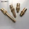 Produção de fábrica molde bico rápido molde grande máquina de temperatura aberta bico de cobre estendido conector rápido atacado