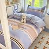 Conjunto de Seis Peças para Cama de Dormitório Universitário, Conjunto de Três Peças para Levar Cama de Solteiro, Conjunto de Roupa de Cama 100% Algodão, Conjunto Completo