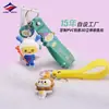 Long Zhiyu 15 Años de Regalos Publicitarios Hechos a Medida Muñeco de Plástico Blando de PVC Llavero 3D de Silicona Fábrica de Origen Personalizada