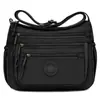 Bolsa de maternidad de nylon multicapa de gran capacidad para comercio exterior transfronterizo, bolsa de hombro cruzada casual, impermeable, a la moda, simple