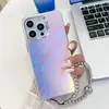 Capa de Pulseira IMD a Laser Galvanizada para Apple 15PROMAX Tendência 14PRO Personalidade 14 Pulseira 13