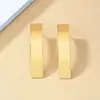 Brincos de Tarraxa Minimalistas Unisex da Moda Brincos Geométricos de Alta Qualidade para Mulheres Versáteis para o Dia a Dia Atacado