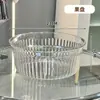 Prato de frutas de alta qualidade Prato de frutas de pé alto Enfeites de mesa de centro para sala de estar Prato de doces com lanches leves e luxuosos de alta qualidade