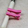 Acessórios para Joias DIY 3,5/5cm Presilhas Bico de Pato Meio Cobertas e Totalmente Cobertas, Presilhas de Cabelo Cobertas com Tecido, Presilhas de Duas Pontas, Presilhas Bico de Pato DIY
