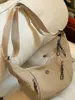 Bolso Cruzado Grande de Alta Apariencia Estilo Coreano Casual para Mujer Nuevo Verano 2025 Bolso Simple tipo Dumpling para Viajes Diarios Bolso de Hombro
