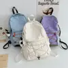 Mochila Escolar Casual Estilo Universitario Transfronteriza, Mochila Ligera de Viaje, Cordón de Moda, Fresca y Sencilla, Mochila Escolar para Estudiantes de Gran Capacidad