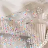 Pegatinas de Uñas Artísticas Arcoíris Pétalo Fresco y Suave Tl-484 Estilo Simple y Elegante Pegatinas Adhesivas de Uñas de Pétalo