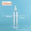 Botellas de Boca Puntiaguda Transparentes de Plástico Reutilizable de 10ml 30ml 100ml para Venta al por Mayor, Botellas Dispensadoras de Plástico PET para Pintura