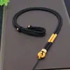 Cordón para colgante tejido a mano grueso colgante para hombre con cuerda collar de cuerda para el cuello cuerda para el cuello ajustable