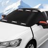 Cubierta de Nieve para Coche, Tela Oxford Engrosada, Antihielo Invernal, Anticongelante, Antivaho, Escudo de Nieve para Parabrisas Delantero