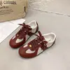 Nuevos Zapatos Casuales para Mujer con Suela Suave 2026 Antideslizantes Entrenamiento Alemán Zapatos Forrest Gump Versátiles Mocasines Otoño con Cordones Planos Moda