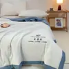 Modelo Nuevo 2026, Siempre en Stock, Algodón Lavable Grado A para Mamá y Bebé, Color Sólido, Dos Tonos, Algodón de Xinjiang, Colcha de Verano