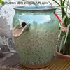 Filtro Paisajismo Juego Completo de Adornos Cerámicos para Estanques de Peces Maceta de Cerámica Tanque de Peces Antiguo Agua Circulante Piscicultura Agua Corriente Cascada