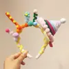 Accesorios para el Cabello Dulces y Lindos para Niños Fiesta de Cumpleaños Pastel Cereza Diadema Sombrero Salida Fiesta Foto Pasador Al por Mayor