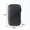Bolsa de Armazenamento Eva para HD Externo de 3,5 Polegadas Bolsa de Armazenamento para Switch Fibra de Carbono Acessórios Digitais 3C Bolsa com Zíper