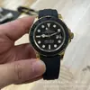Aliexpress Reloj Oro Yacht-Master 40m Platino Yacht Rolex 3235 Movimiento Oro Yacht Mecánico Reloj para Hombre